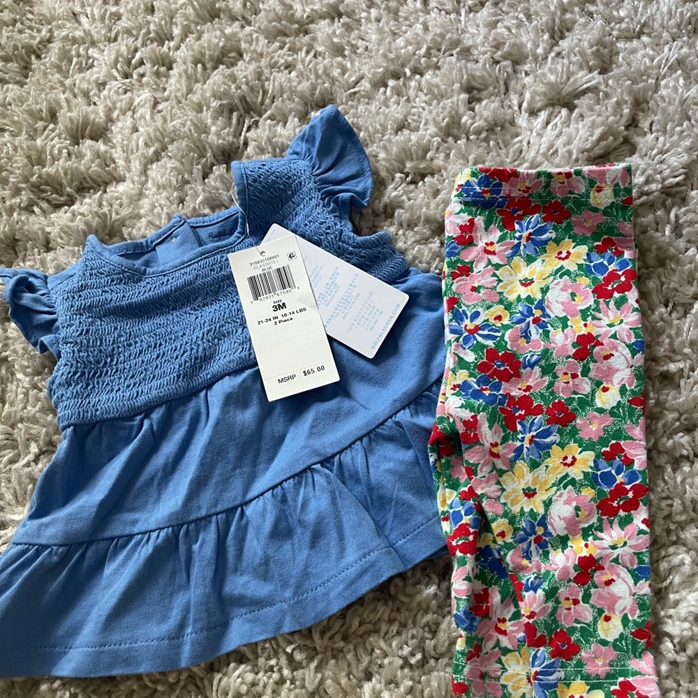 Baby girl clothes worn 2-3 times